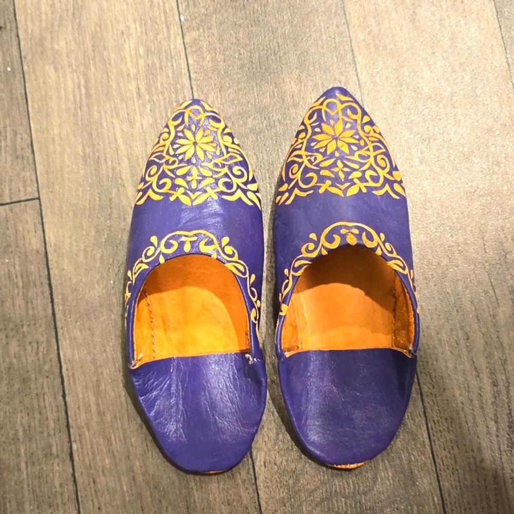 9/29 LEATHER SLIPPERS